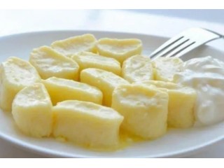 Ліниві вареники з сиром — покроковий рецепт